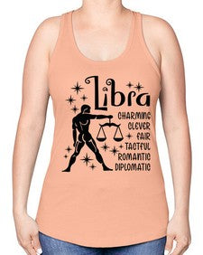 Libra 315# - libra -Racerback Tank