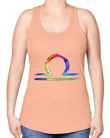 Libra 321# - libra -Racerback Tank