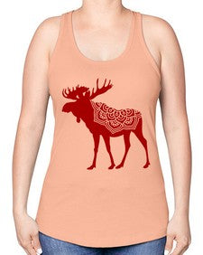 MooseMandala 940# - mandala -Racerback Tank