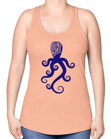 OctopusMandalaPNG 960# - mandala -Racerback Tank