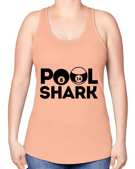 Pool shark 566# - billards -Racerback Tank