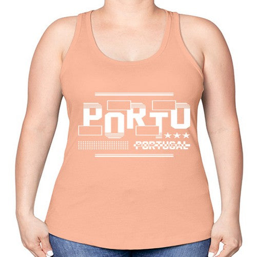 Porto 1683# - cities -Racerback Tank