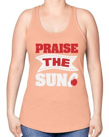 Praise the sun 42# - video games -Racerback Tank