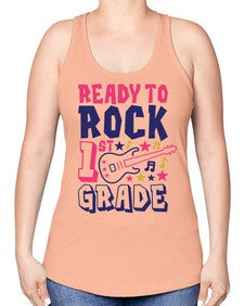 Ready To Rock first 730# - first grade -Racerback Tank