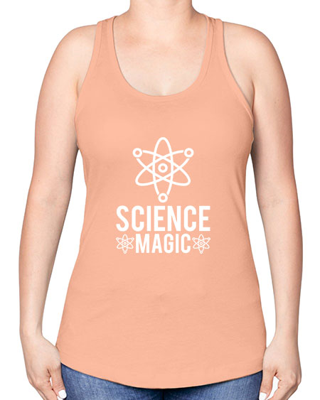 Science Magic 70# - general science -Racerback Tank