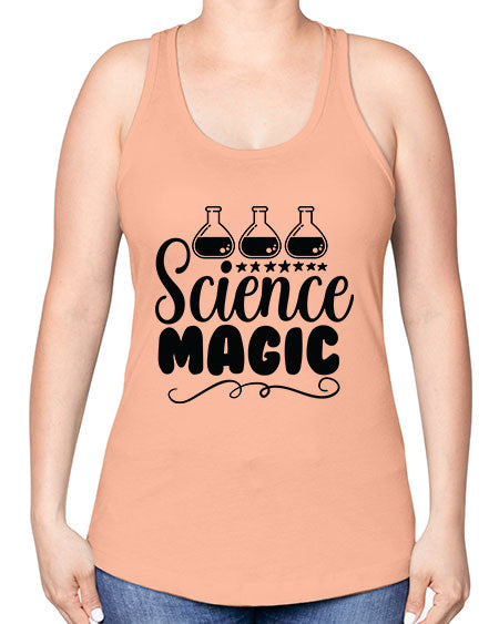 Science Magic 73# - general science -Racerback Tank