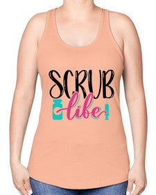 Scrub Life Style Style 1383# - nurse -Racerback Tank