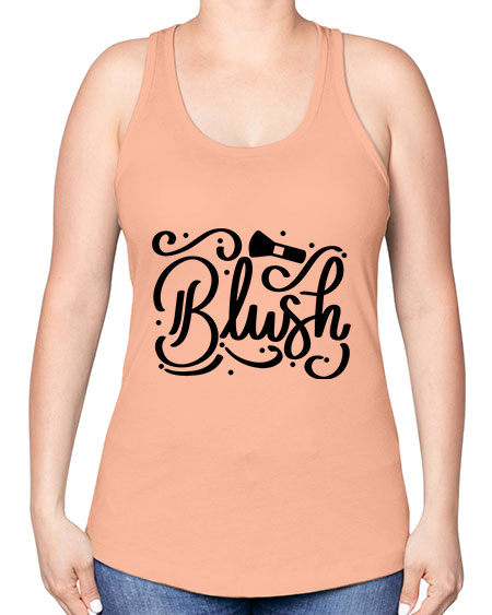 SingleBlush Style 30# - beauty - fashion -Racerback Tank