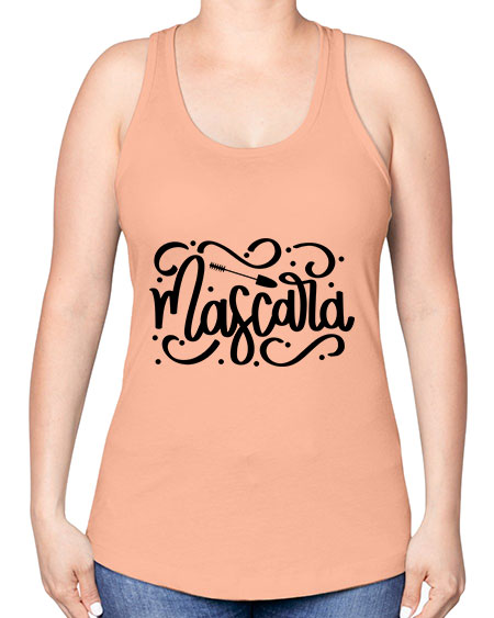 SingleMascara Style 25# - beauty - fashion -Racerback Tank