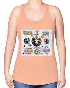 Straight Aries 469# - aries -Racerback Tank
