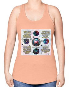 Straight Cancer 470# - cancer -Racerback Tank