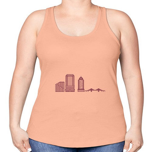 TampaFL 1945# - cities -Racerback Tank