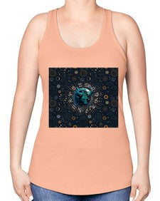 Taurus Straight 488# - taurus -Racerback Tank