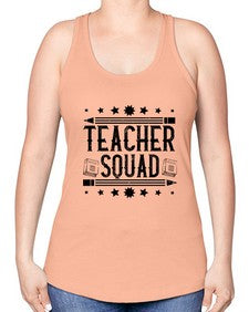 Teacher squad Style 1463# - teacher -Racerback Tank