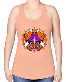 The super egg 253# - cartoon general -Racerback Tank
