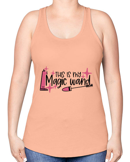 This Is My Magic Wand Style 13# - beauty - fashion -Racerback Tank