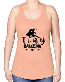 Tiny ballerina 203# - ballet -Racerback Tank