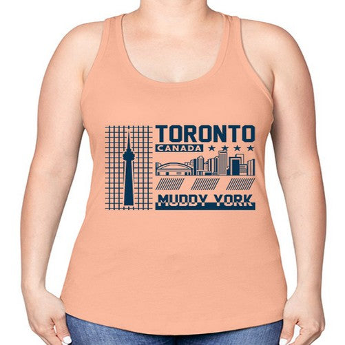 Toronto 2007# - cities -Racerback Tank