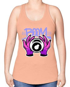 Under preassure 260# - cartoon general -Racerback Tank