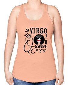 Virgo queen 541# - virgo -Racerback Tank