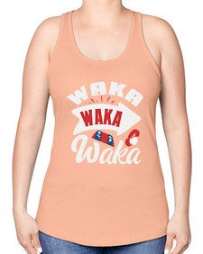 Waka Waka Waka 50# - video games -Racerback Tank