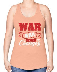 War War never changes 53# - video games -Racerback Tank