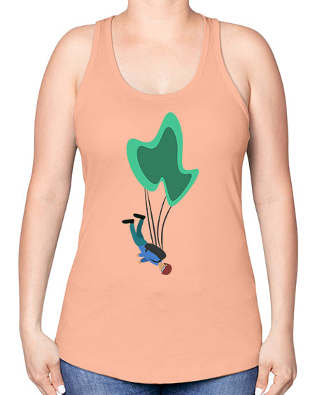 all in one 12# - parachute -Racerback Tank