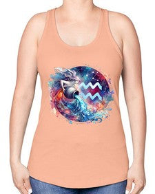 aquarius 90# - aquarius -Racerback Tank