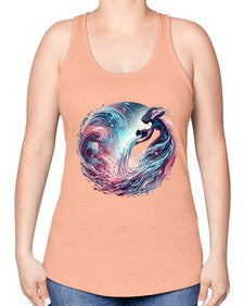 aquarius 91# - aquarius -Racerback Tank