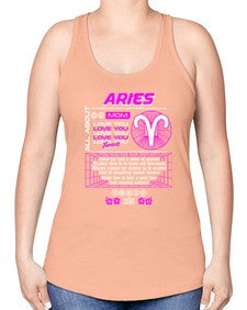 aries 138# - aries -Racerback Tank