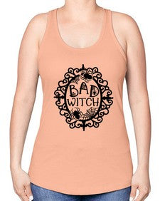bad witch 52# - witch -Racerback Tank