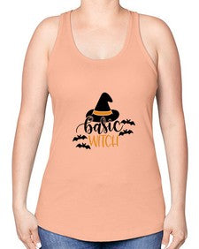 basic witch 49# - witch -Racerback Tank