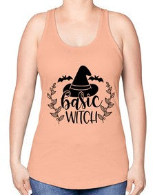 basic witch 50# - witch -Racerback Tank