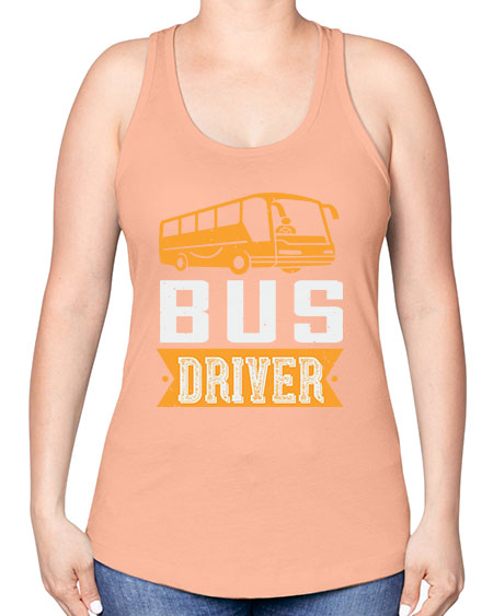 bus driver Style 641# - Bus Driver -Racerback Tank
