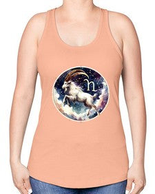 capricorn 211# - capricorn -Racerback Tank