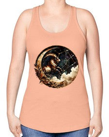 capricorn 212# - capricorn -Racerback Tank