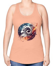capricorn 213# - capricorn -Racerback Tank