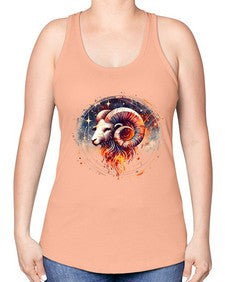 capricorn 214# - capricorn -Racerback Tank