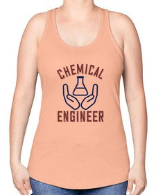 chemical engineer Style 86# - engineer -Racerback Tank