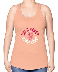 cold hands warm heart Style 42# - cats -Racerback Tank