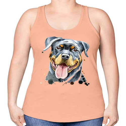 dog 109# - dogs -Racerback Tank