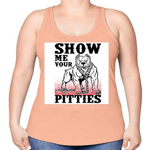 dog t shirt design 97# - dogs -Racerback Tank