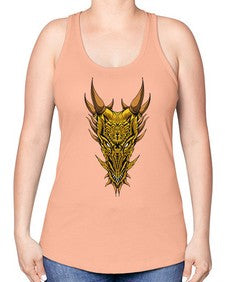 dragon 172# - dragon -Racerback Tank