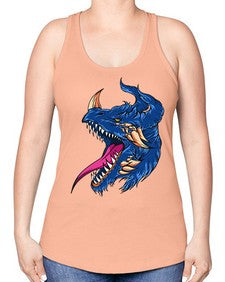 dragon 173# - dragon -Racerback Tank