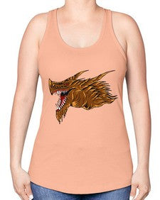 dragon 187# - dragon -Racerback Tank