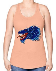dragon 188# - dragon -Racerback Tank