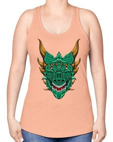 dragon 190# - dragon -Racerback Tank