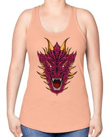 dragon 194# - dragon -Racerback Tank