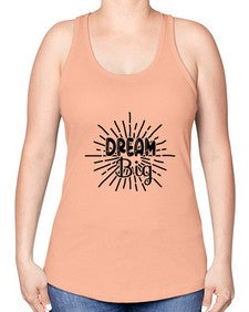 dream big 101# - unicorn -Racerback Tank