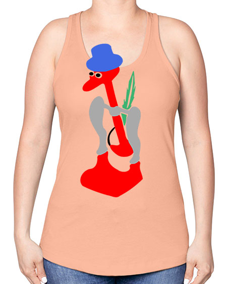 drinky bird 33# - birds -Racerback Tank